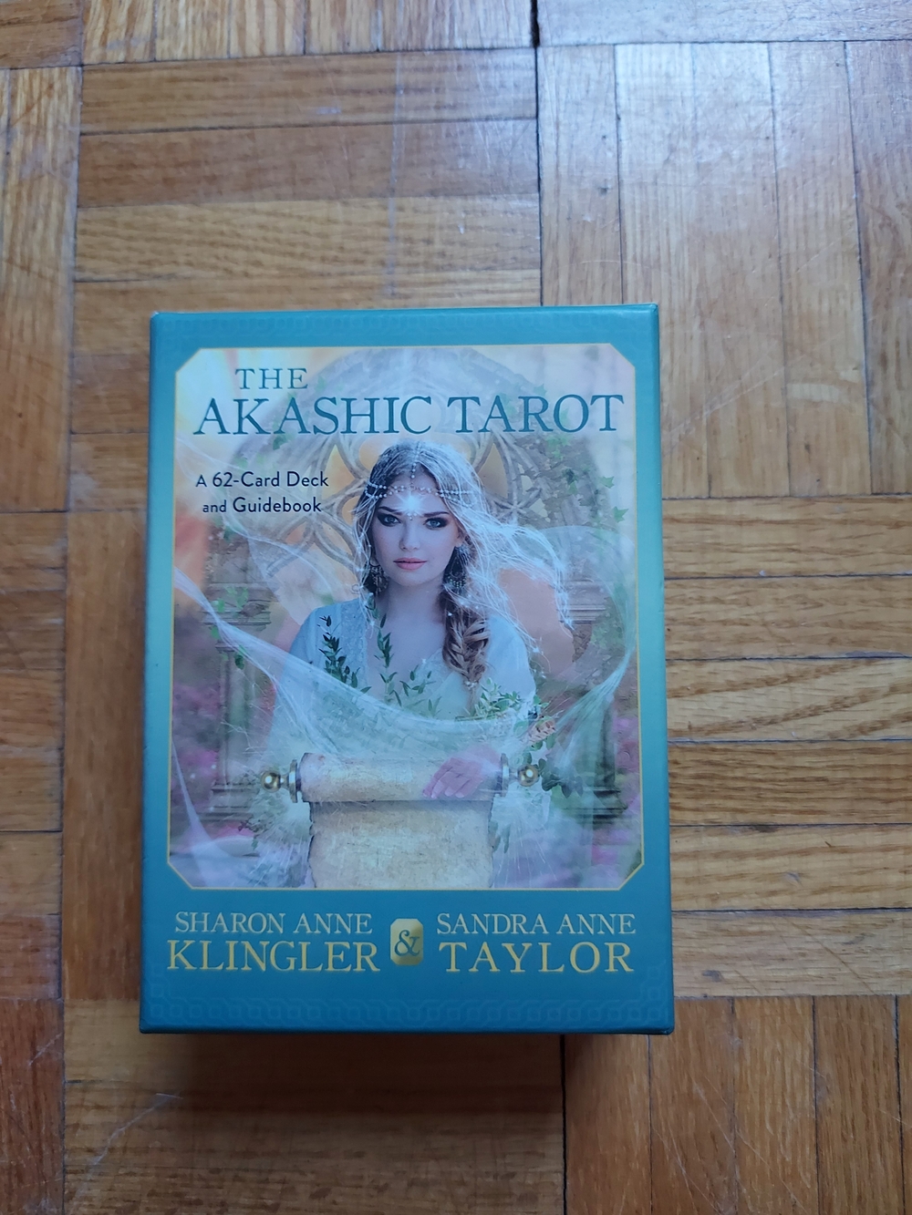 The Akashic Tarot Deck & Guidebook - Teal